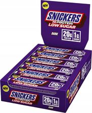 Zdjęcie Baton Białkowy Proteinowy 12 szt HiProtein Low Sugar Przekąska Snickers - Niemcza