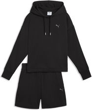 Zdjęcie Damski krótki dres o luźnym kroju z kapturem PUMA - Trzebinia