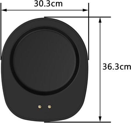 Caricabatterie Magnetico USB-C Per Amazfit T-Rex 3, Balance, Helio Strap – Cavo Da 1m Con Adattatore USB-A, Ricarica Sicura E Veloce!