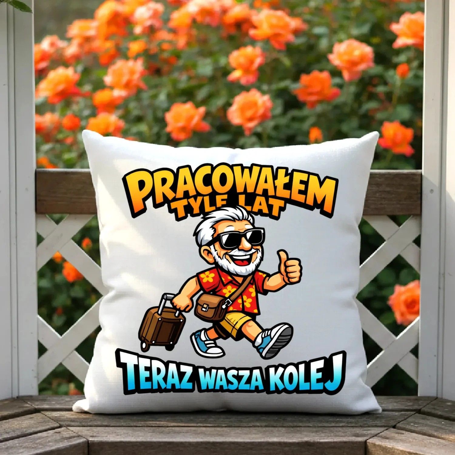 Pracowałem tyle lat, teraz wasza kolej - poduszka na prezent - Ceny i ...