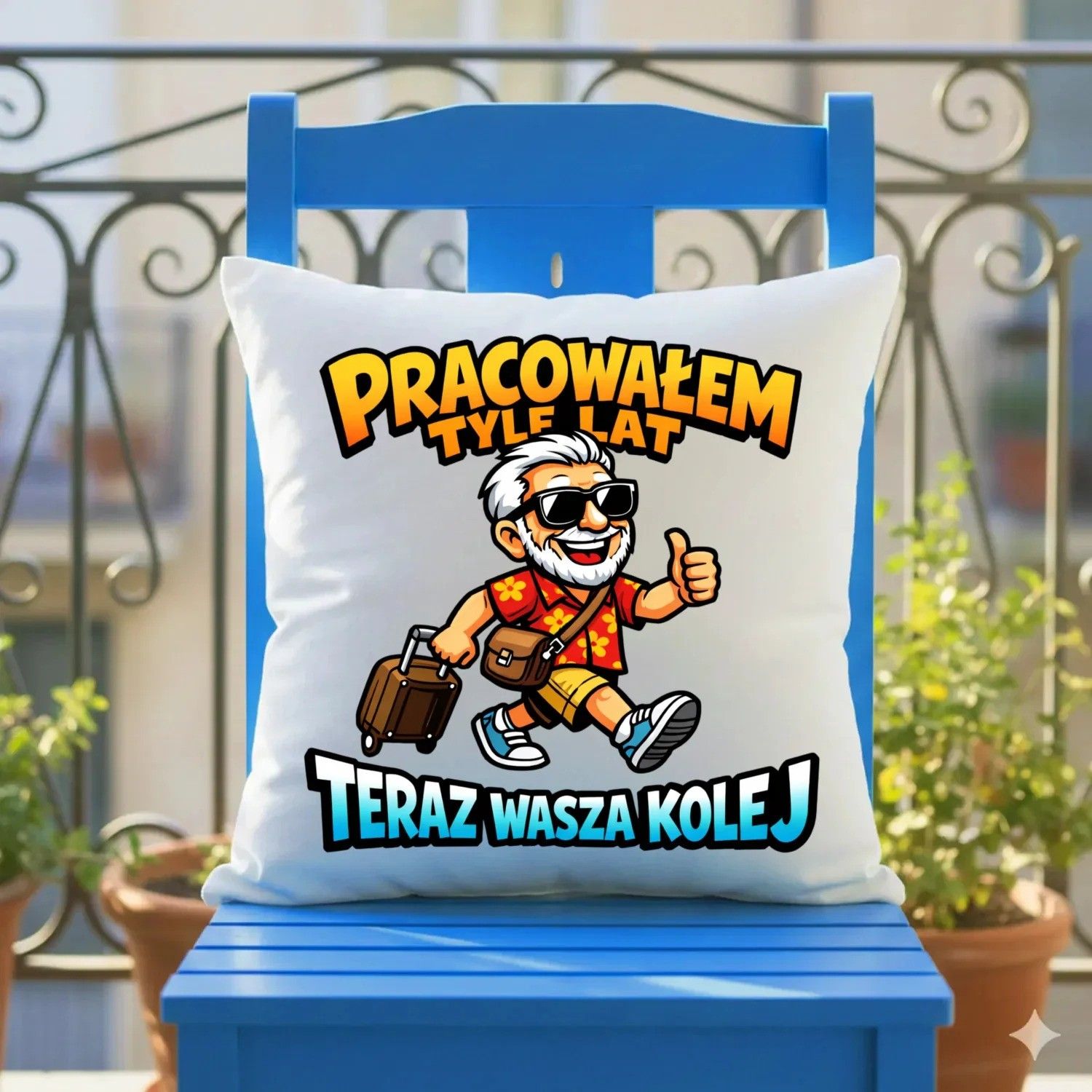 Pracowałem tyle lat, teraz wasza kolej - poduszka na prezent - Ceny i ...