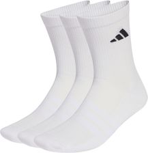 Zdjęcie Skarpety adidas Cushioned Sportswear Crew 3P białe JZ0530 - Trzebinia
