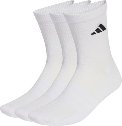 Skarpety adidas Cushioned Sportswear Crew 3P białe JZ0530