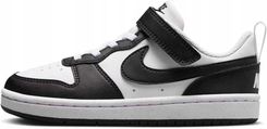 Zdjęcie Buty Dziecięce Nike Court Borough Rzepy Dla Dziecka Czarne - Dynów