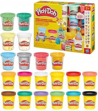 Play-Doh Ciastolina Twórz I Świętuj Zestaw 20 Tub G24675L0
