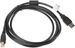 Zdjęcie Lanberg Kabel CA-USBA-11CC-0018-BK (USB 2.0 M - USB 2.0 typu B M; 1,8m; kolor czarny) - Kęty