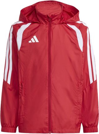 Kurtka dla dzieci adidas Tiro 26 League Windbreaker czerwona JY9724
