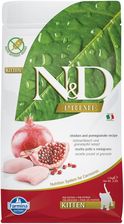 Сухий корм для котів N&D Prime 2x1.5 кг Farmina Kitten, курка та гранат