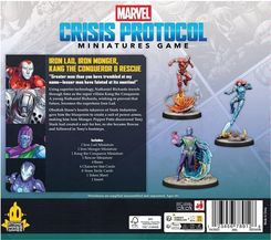 Zdjęcie Atomic Mass Games Marvel Crisis Protocol - Iron Lad, Iron Monger, Kang the Conqueror & Rescue - Stalowa Wola
