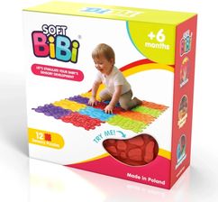 Zdjęcie Meli Bibi Sensory Mats 12 El. Maty Sensoryczne Dla Dzieci 6M+ - Miasteczko Śląskie