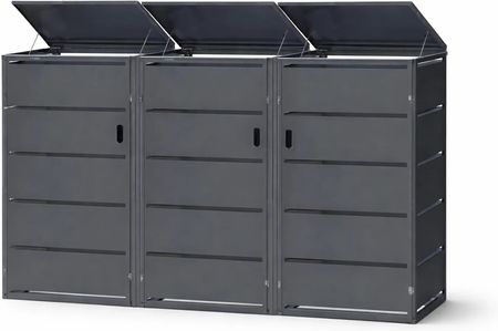 Metalowa obudowa na kosze BOX-3