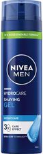 Zdjęcie Nivea Men Hydrocare Ochronny Żel Do Golenia 200Ml - Świecie