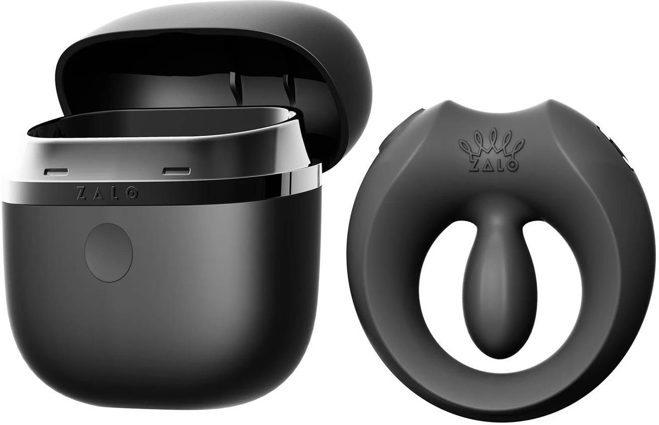 Zalo Apis Vibrating Couples Ring Black (BOSSOFTOYS3025514XBLACK) - Ceneo.pl