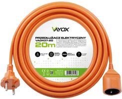 Zdjęcie Vayox 1-Gniazdo Pomarańczowy 20m VA043720 - Łasin
