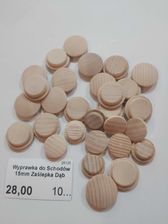 Zdjęcie Zaślepka Grzybek do schodów Dąb Fi 15 mm (25125) - Wadowice