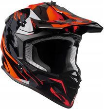 Zdjęcie Roxar Kask Motocyklowy Mx1 Darkstar Enduro Offroad XL - Działoszyce