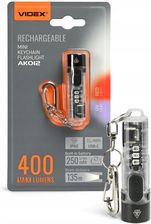 Zdjęcie Videx Latarka Led Brelok Miniaturowa 400 Lm 5000K Ip66 Usb C - Oława
