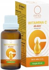 Zdjęcie Ring Healthcare Witamina C dla dzieci krople 30ml - Zakliczyn