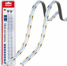 Zdjęcie Amio Paski Led Cob Do Samochodu Niebieskie 2X30Cm 12V 04571 - Sosnowiec