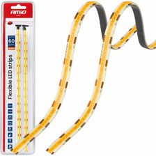 Zdjęcie Amio Paski Led Cob Do Samochodu Pomarańczowe 2X30Cm 12V 04572 - Radlin