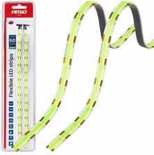 Zdjęcie Amio Paski Led Cob Do Samochodu Zielone 2X30Cm 12V 04573 - Radlin