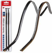 Zdjęcie Amio Paski Led Cob Do Samochodu Boczne Pomarańczowe 2X30Cm 12V 04574 - Radlin