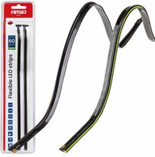 Zdjęcie Amio Paski Led Cob Do Samochodu Boczne Zielone 2X30Cm 12V 04577 - Lędziny