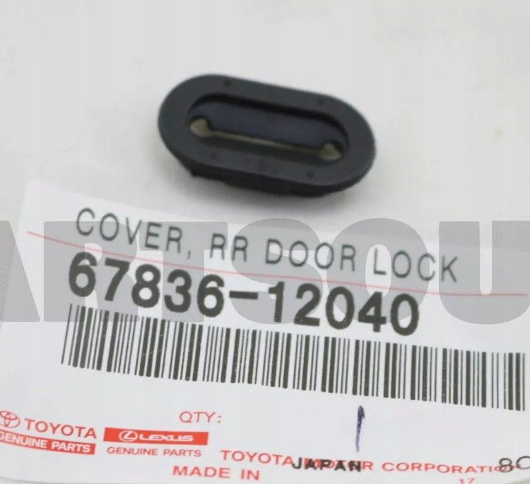 Toyota Lexus Ct Zwa10 Osłona Zabezpieczająca Zamek Tylnych Drzwi Dla ...