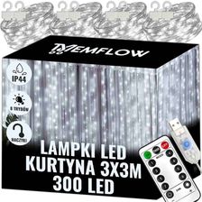 Zdjęcie Kurtyna świetlna 300 LED 3 x 3 m EXTRALINK EX.95405 - Pelplin