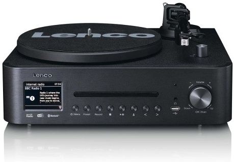 фото Проигрыватель виниловых дисков Lenco MC-760BK 1