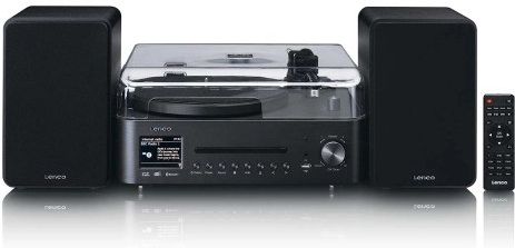 фото Проигрыватель виниловых дисков Lenco MC-760BK 2