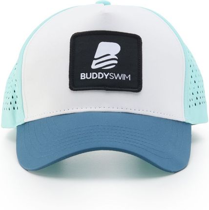 Buddyswim Czapka z daszkiem Trucker White/ Blue OFICJALNY SKLEP FINIS