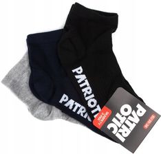 Zdjęcie SKARPETY PATRIOTIC DO KOSTKI 3-PACK ROZMIAR 43-46 - Warta