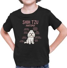 Zdjęcie Shih Tzu anatomia - dziecięca koszulka na prezent - Gliwice