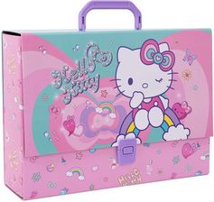 Zdjęcie Coolpack Coolpack Teczka Przestrzenna Tekturowa A4 Z Gumką Hello Kitty Pink 1 13150Ptr - Chęciny