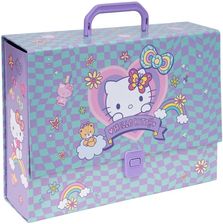 Zdjęcie Coolpack Coolpack Teczka Przestrzenna Tekturowa A4 Z Gumką Hello Kitty Pink 1 13167Ptr - Trzebinia