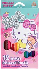 Zdjęcie Coolpack Coolpack Kredki Ołówkowe Trójkątne Jumbo Hello Kitty Pink 1 12szt. 10531Ptr - Kowal