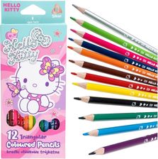 Zdjęcie Coolpack Coolpack Kredki Ołówkowe Trójkątne Hello Kitty Pink 1 12szt. 10524Ptr - Zgierz