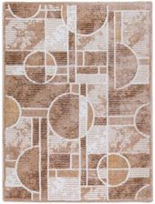Zdjęcie MULTIDECOR Dywan Rosaline Geometria Beżowy 60X100 cm 5904169756233 - Lębork