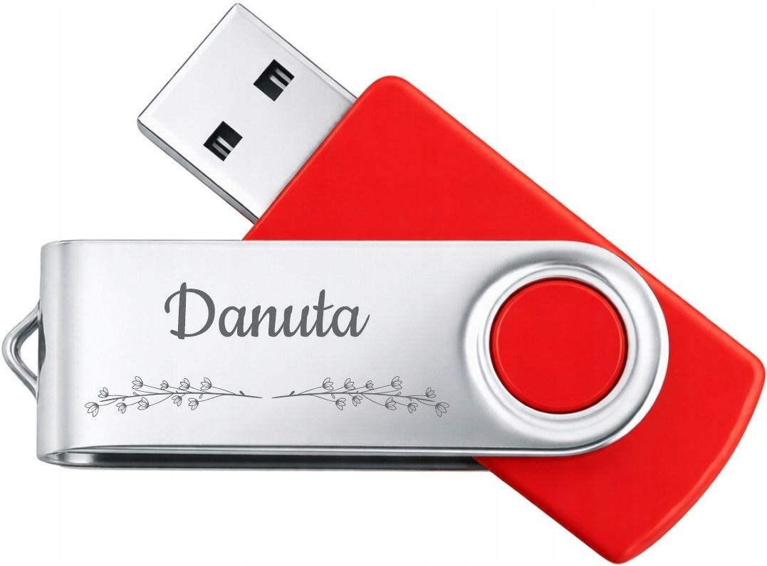 Pendrive PenDrive Memorabbit 0001 8GB (DS00018GB20REDSILVERENGRAVER ...