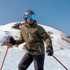 Zdjęcie Dlx Graham - Męski kombinezon narciarski Dlx Dark Olive - Sokółka