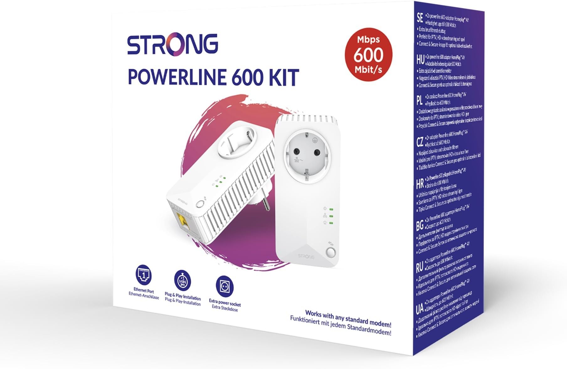 Pre Line 600 Power Line Communication PLC Power Line Communication Strong Powerline ...