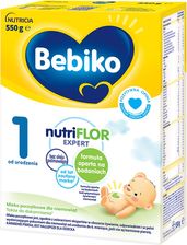 Zdjęcie BEBIKO NUTRIflor Expert 1 mleko początkowe dla niemowląt 550g - Wolbrom