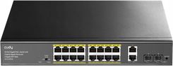 Zdjęcie Cudy Przełącznik 16xGbE PoE 2xUplink 2xSFP 200W (GS1018PS2) - Lębork