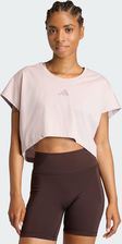 Zdjęcie Koszulka Power Workout Cropped Boxy 3-Stripes - Brok