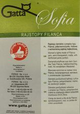 Zdjęcie Rajstopy gładkie Gatta Sofia Filanca 20den beżowy Visone rozmiar 6 - Łask