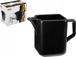 Zdjęcie Ravi mlecznik porcelanowy czarny 200 ml Bona 71477 - Krapkowice