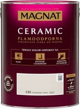 Zdjęcie Magnat Ceramic Farba Plamoodporna Piaskowy Opal C81 Mat 5L - Wilamowice