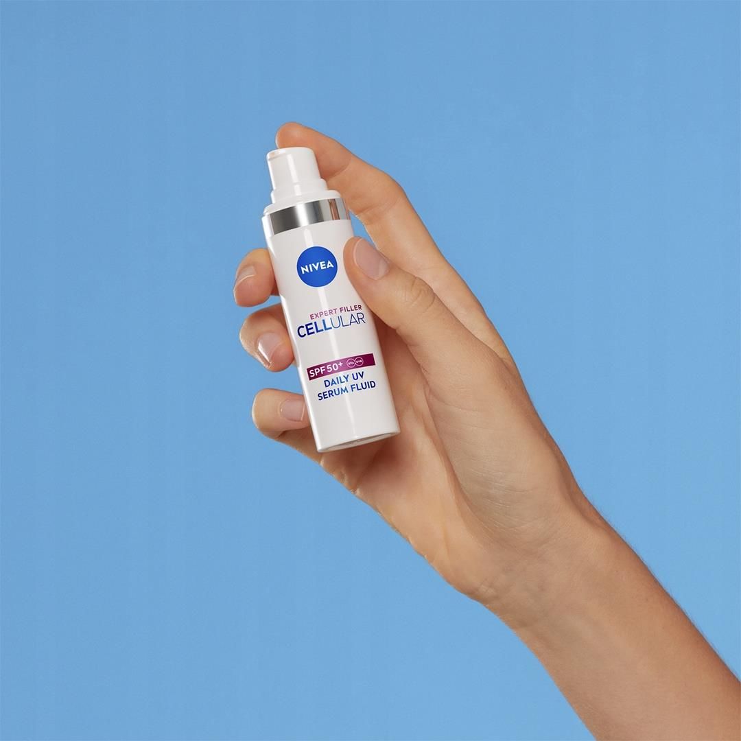 Nivea Luminous + Cellular Serum Przebarwienia + Fluid Z Filtrem Spf 50 ...
