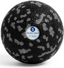 Zdjęcie Trendy Piłka Masująca Bola Czarno-Szara 6cm - Gostynin